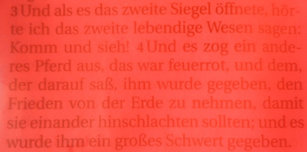Offenbarung 6, 3-4